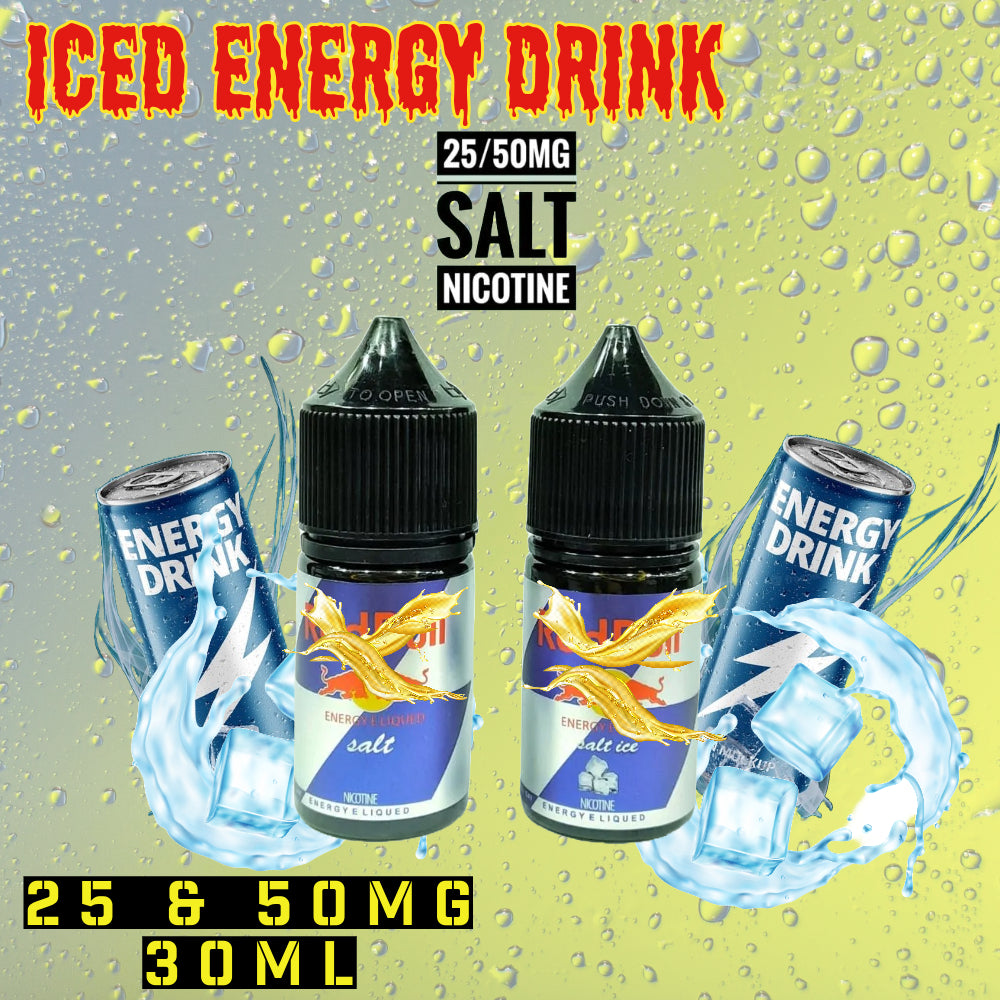 iced Redbull energy drink 30ml 25mg and 50mg juice vape dubai uae abu dhabi