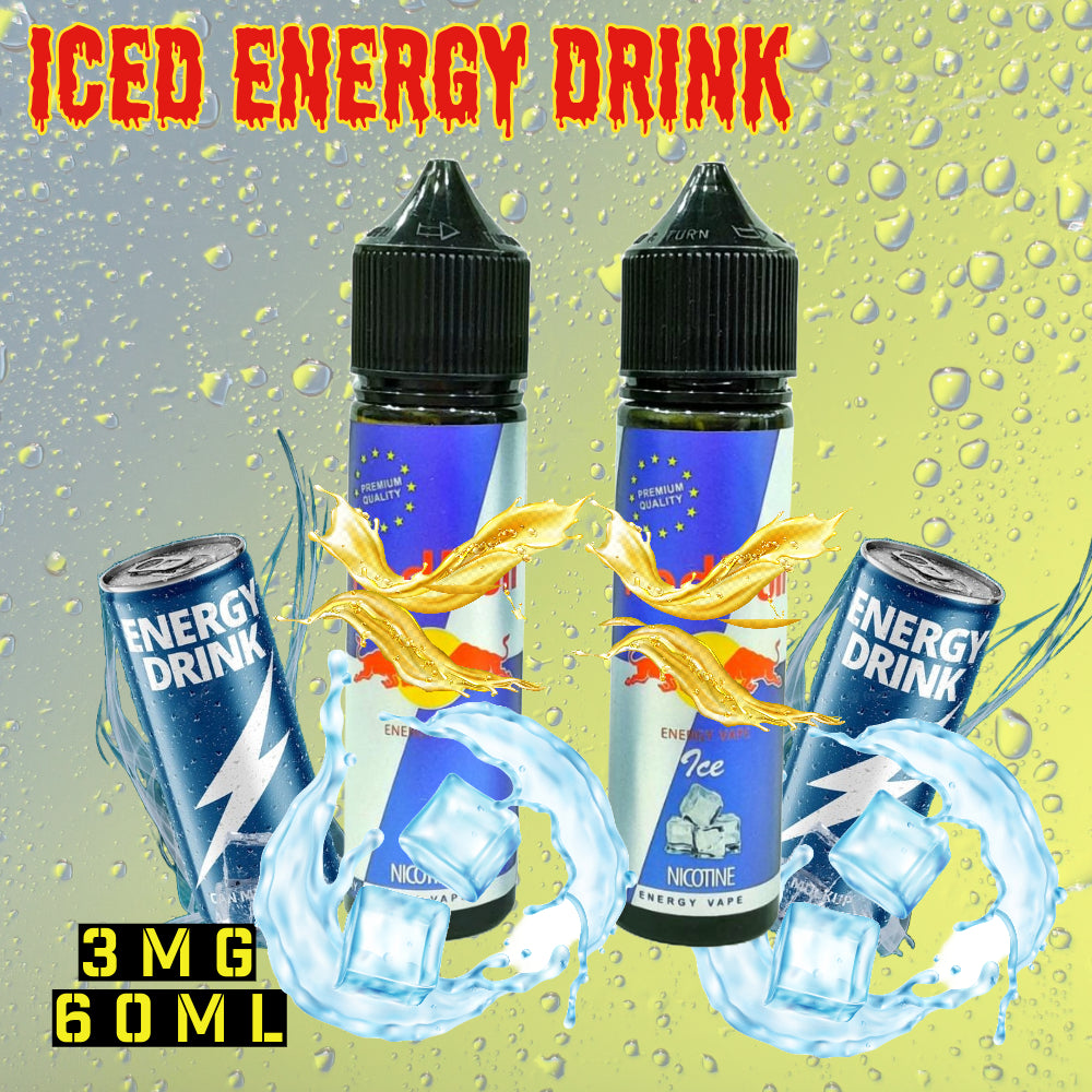 iced Redbull energy drink 60ml 3mg juice vape dubai uae abu dhabi