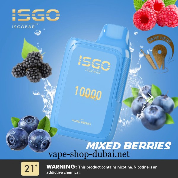 ISGO 10000 PUFFS DISPOSABLE UAE Vape Here Store