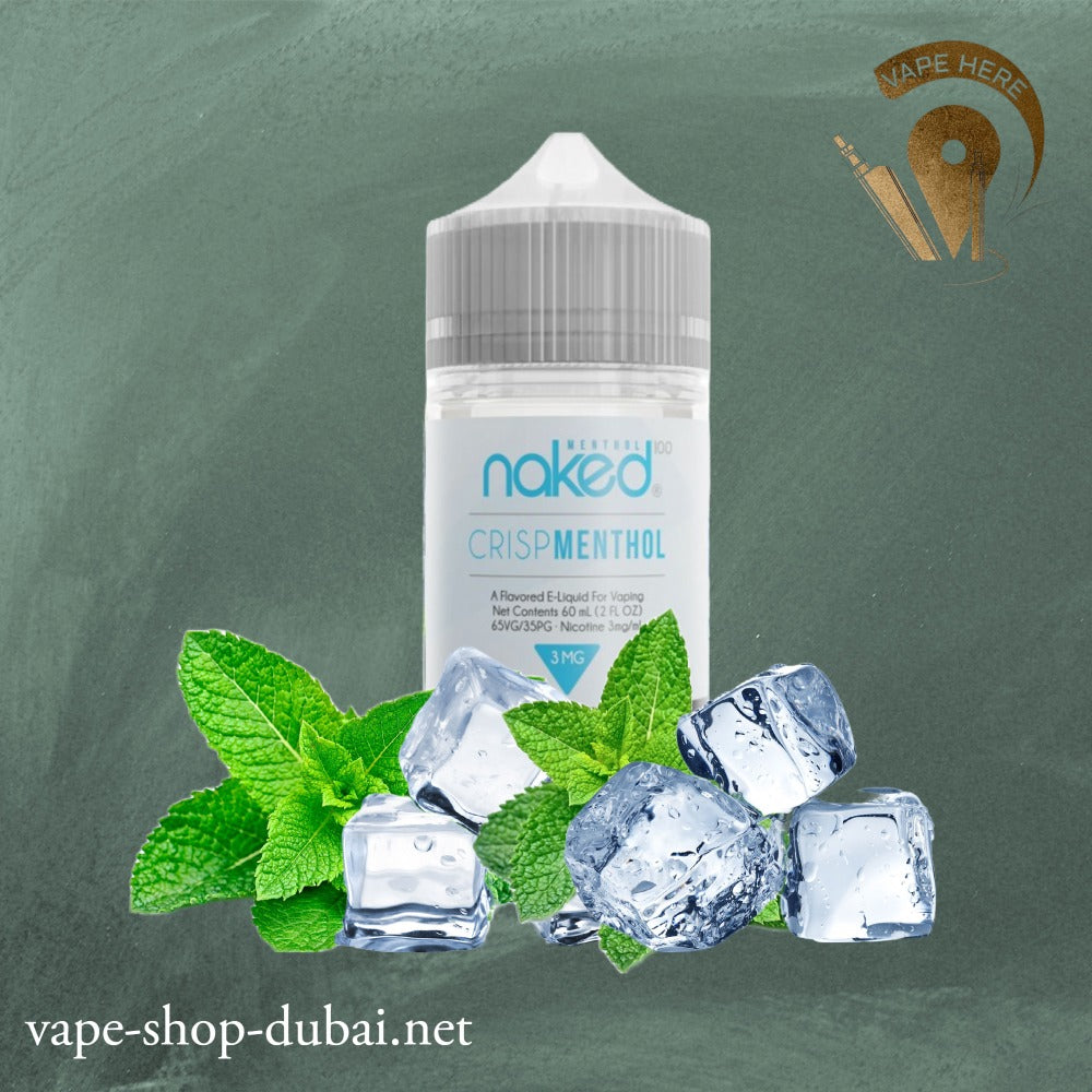 Naked 100 - Crisp Menthol 60ml 3mg UAE Abu Dhabi