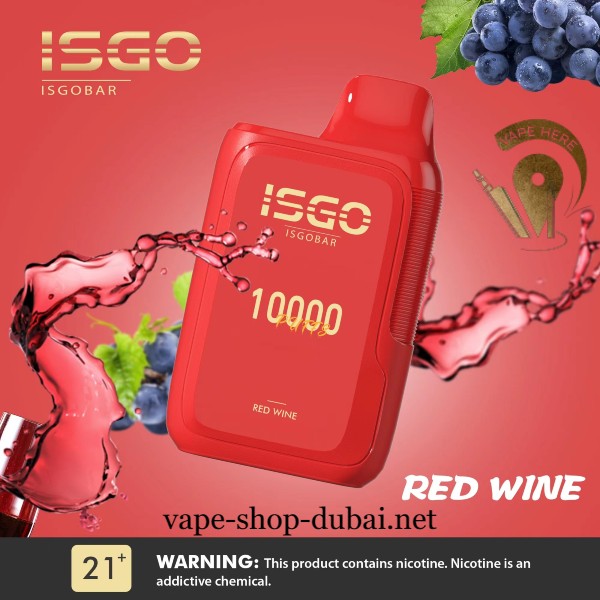 ISGO 10000 PUFFS DISPOSABLE UAE Vape Here Store