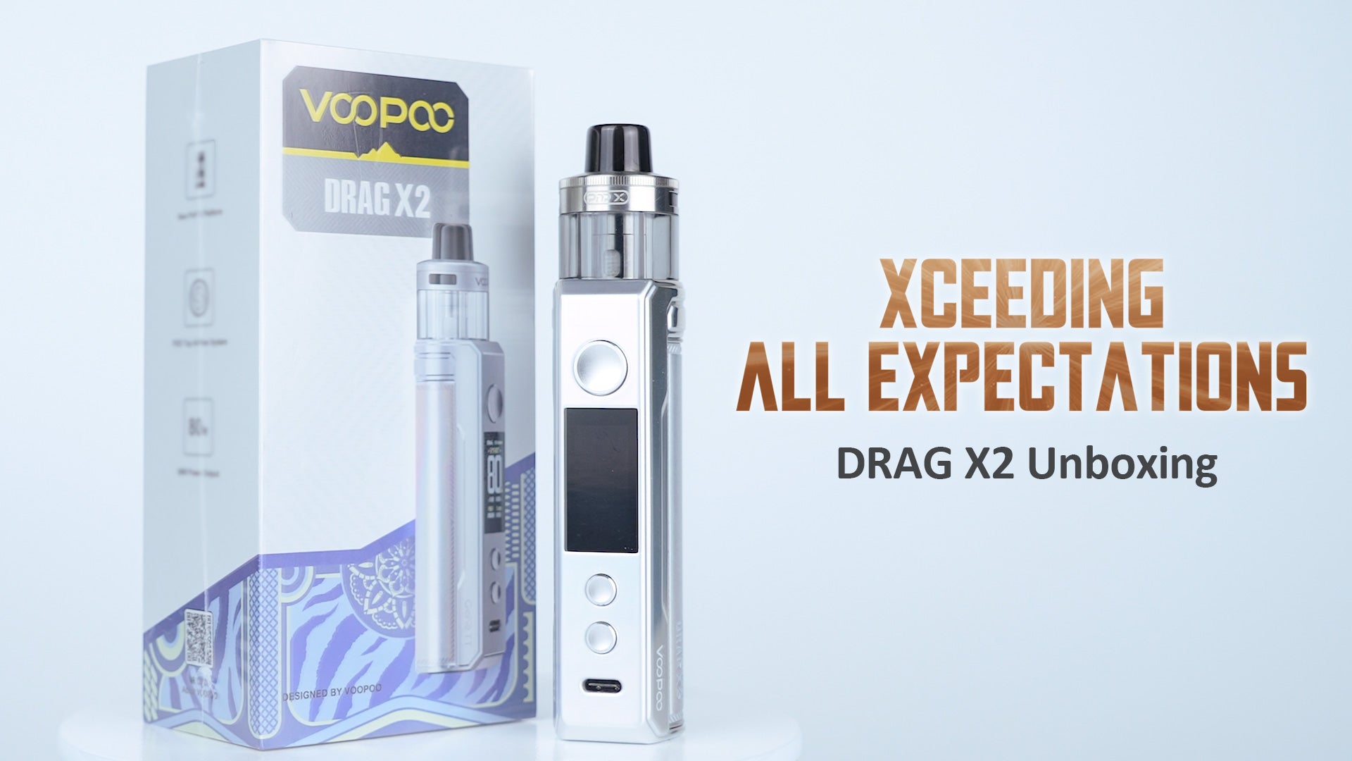 VOOPOO DRAG X2 80W MOD POD