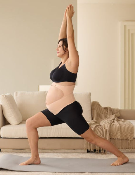 Combining Belly Support with Gentle Workouts