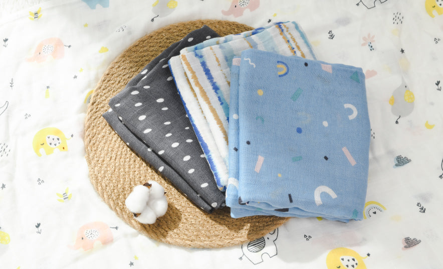 Muslin vs Bamboo Swaddle Blankets