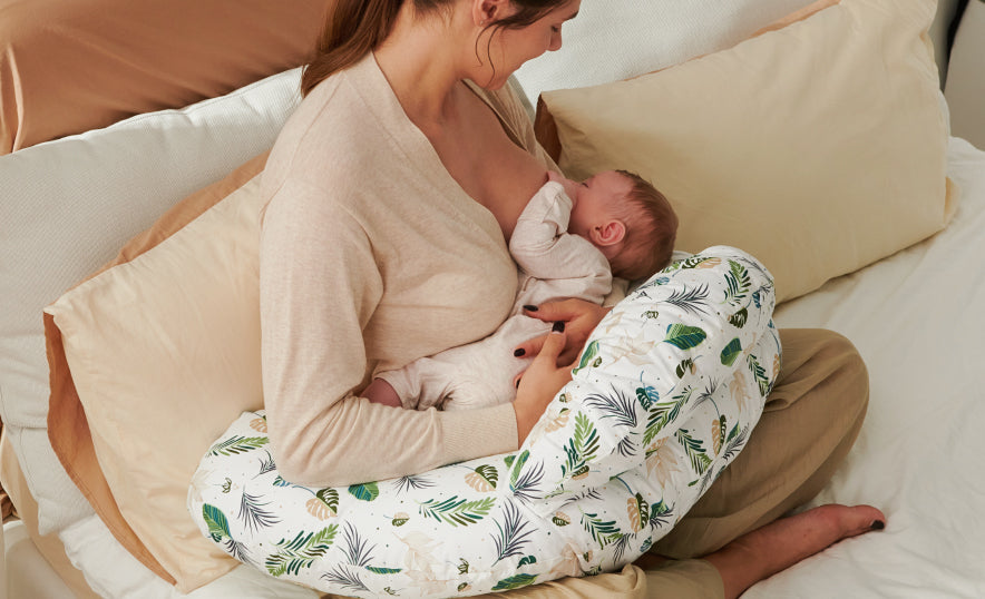 Momcozy Standard Nursing/Breastfeeding Pillows, Adjustable Waist