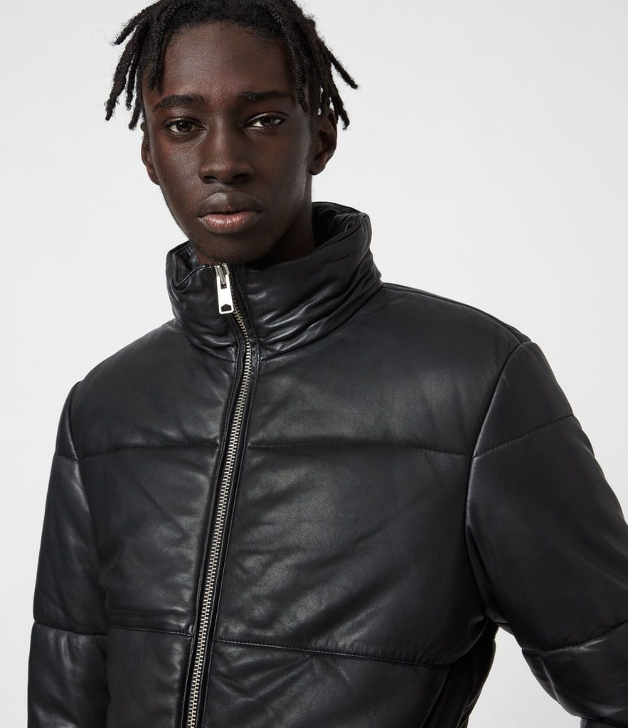 Coronet Leather Puffer Jacket Deals, SAVE 32% - silvavaldes.es