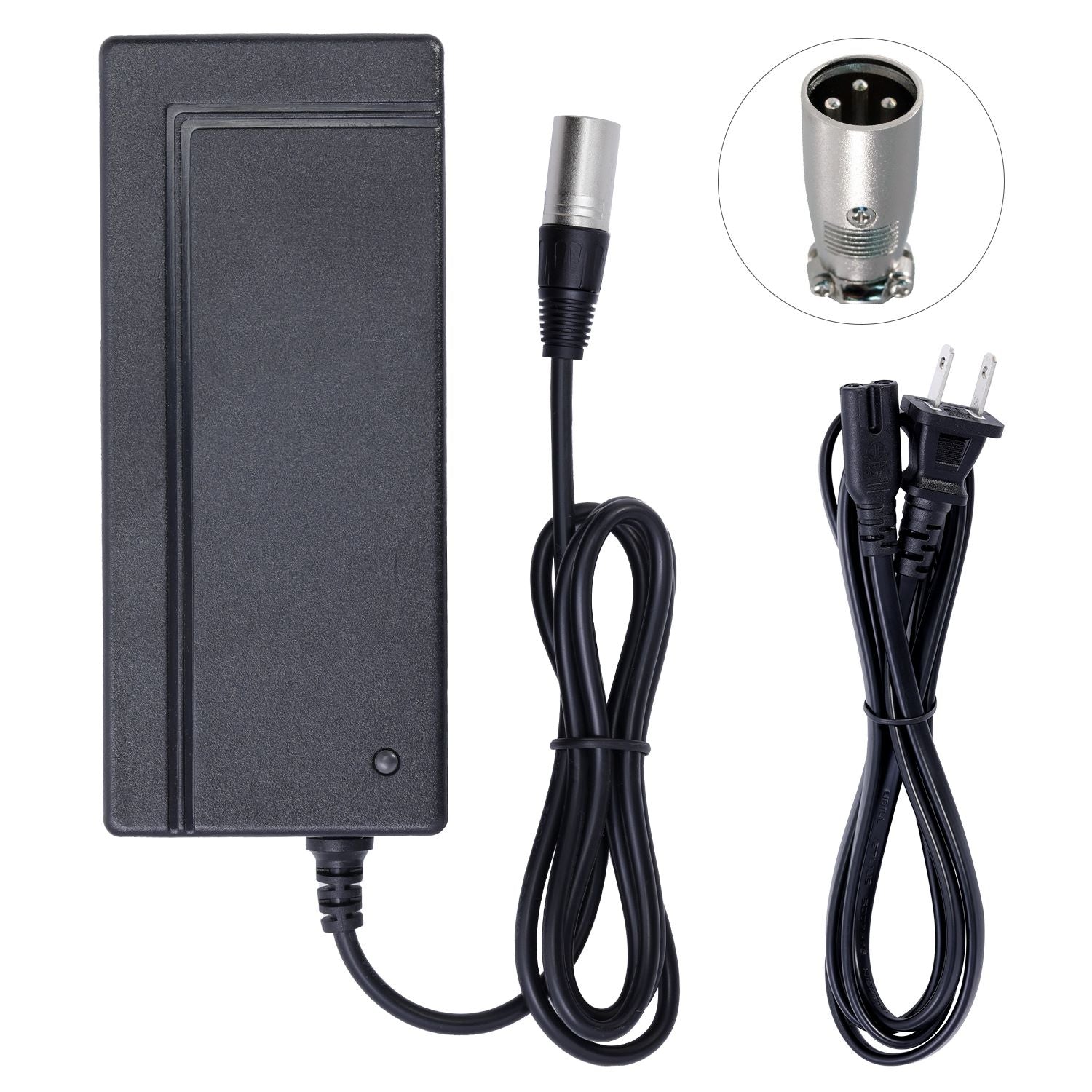 Chargeur d'origine pour Xiaomi M365, prise 42V 1,7 A, adaptateur de  batterie, alimentation pour scooter électrique, pièces de skateboard ata  jia M365 - AliExpress