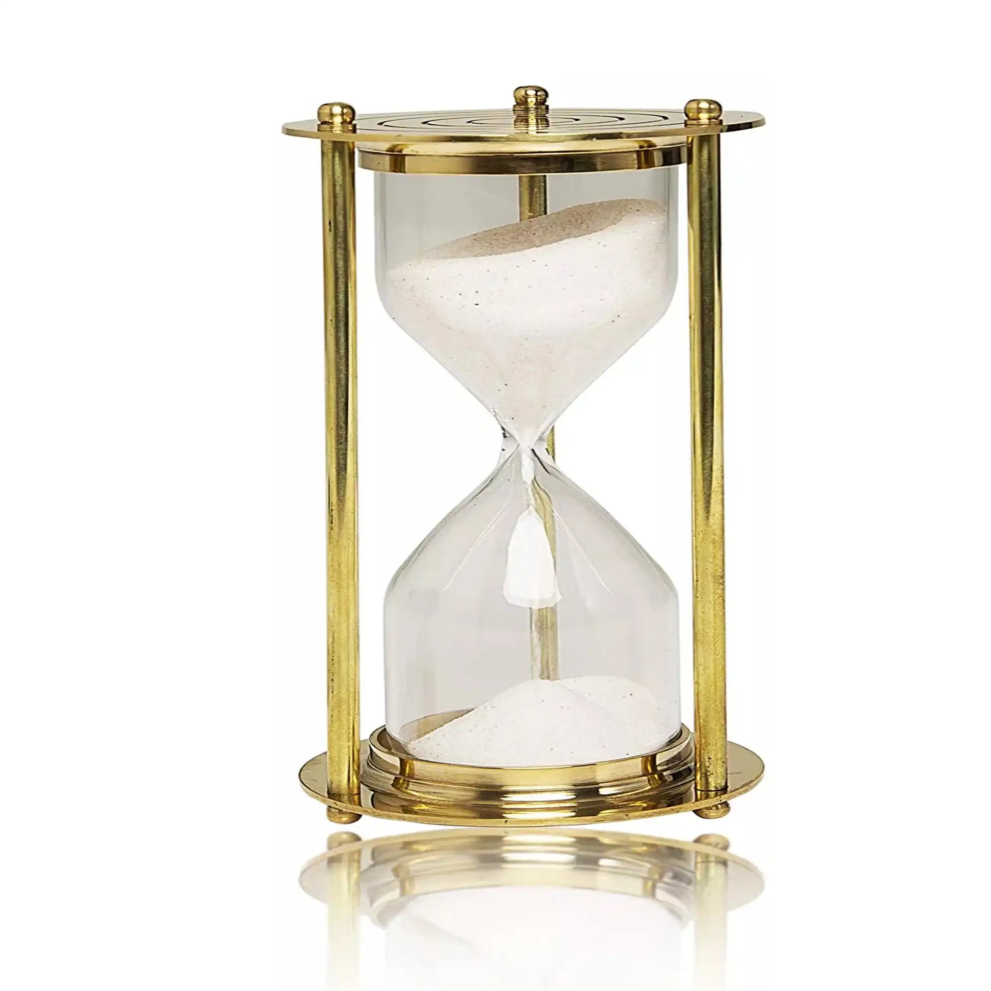 vintage hourglass sand timer