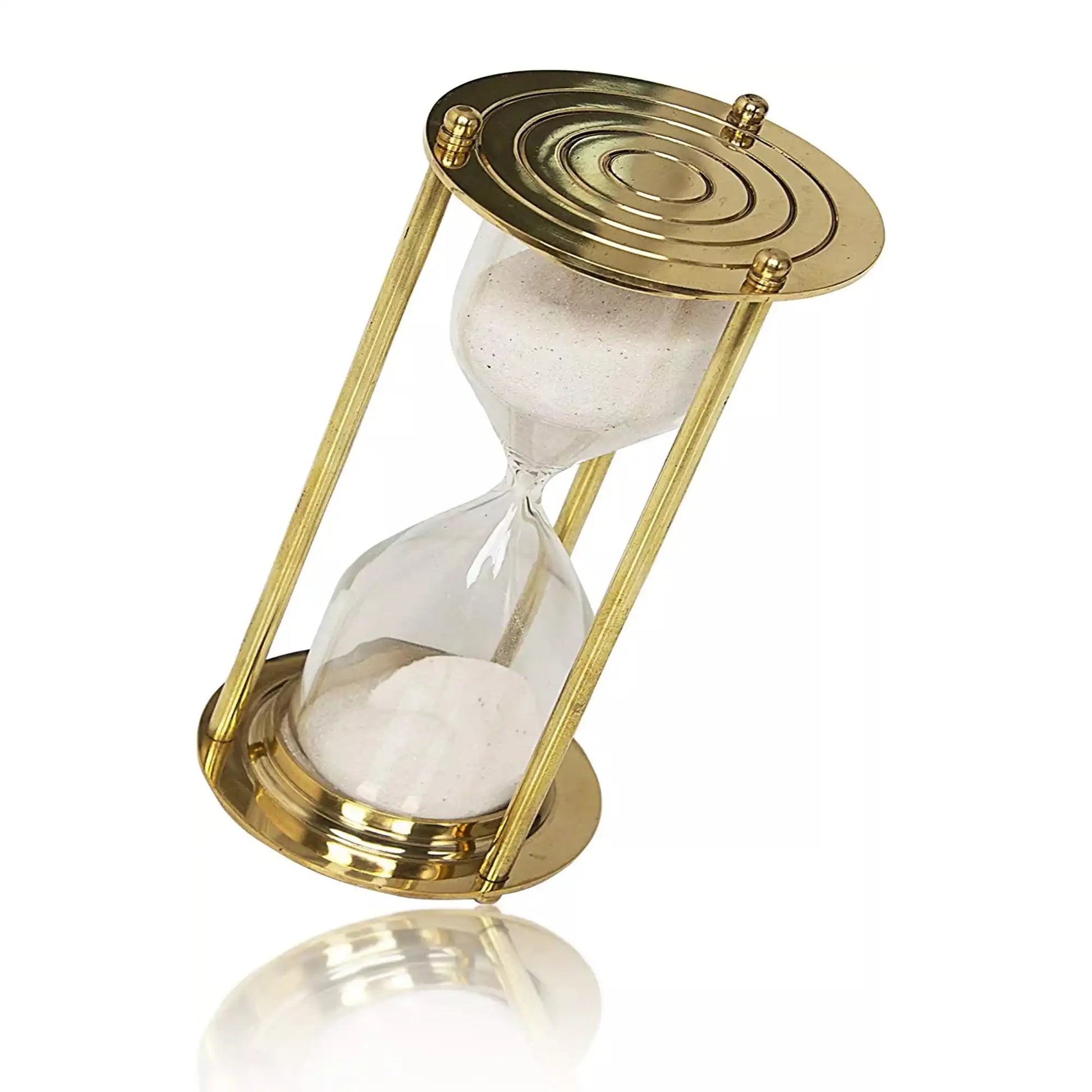 vintage hourglass sand timer