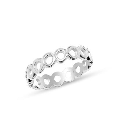 Simple Infinity Finger Ring