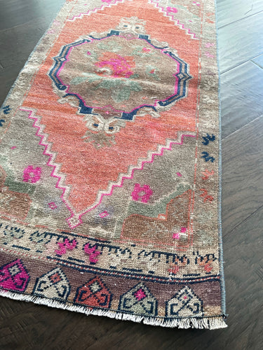 ピンク ボカラ パキスタン絨毯 187×123cm