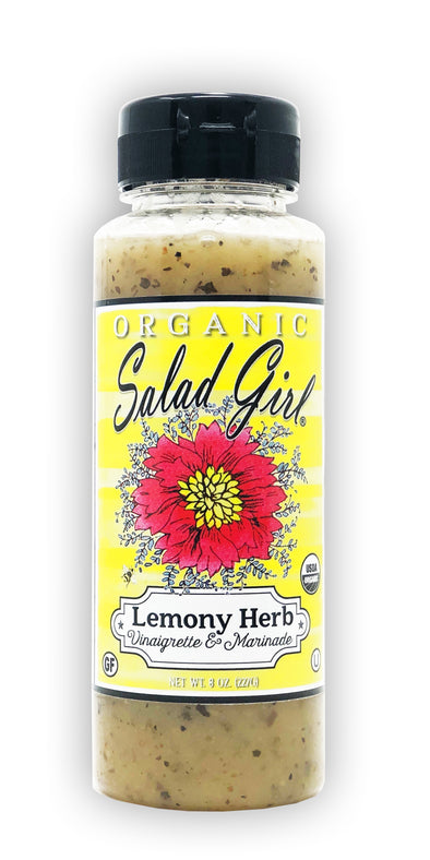 Lemony Herb Organic Vinaigrette & Marinade – The Salad Girl Fresh ...