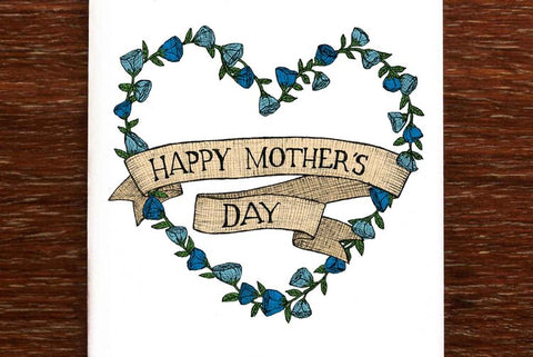 Floral Mother's Day card