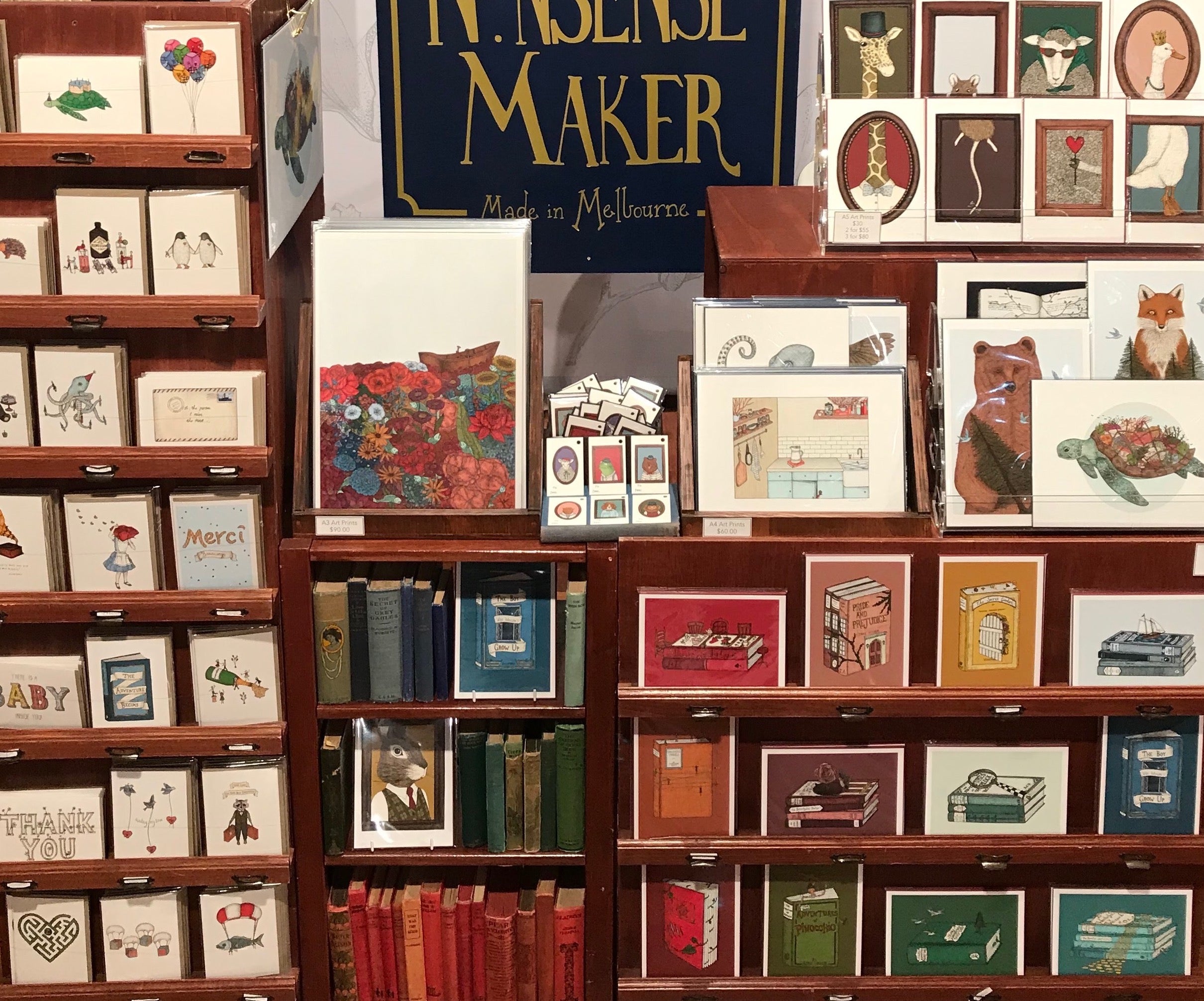 The Nonsense Maker Market stall