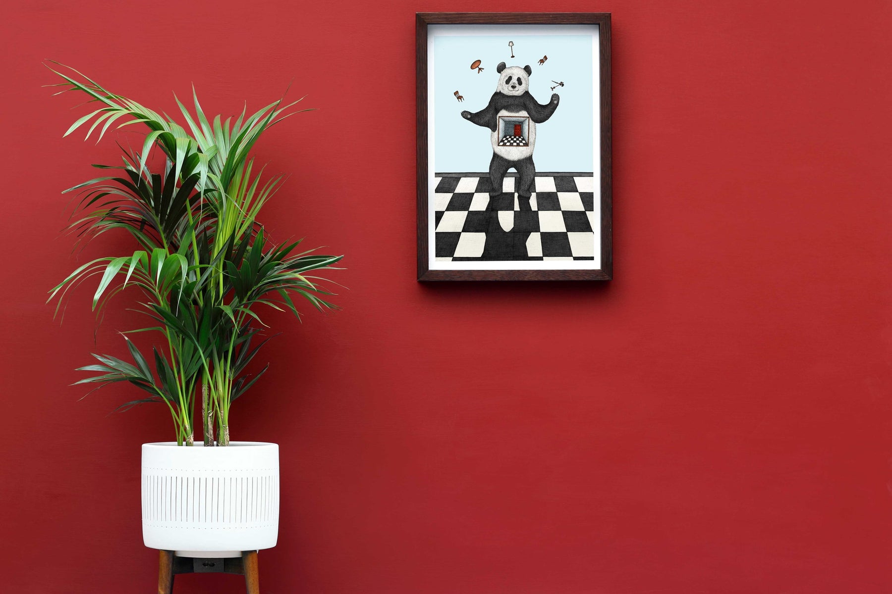 The Juggling Panda - Limited Edition Art Print