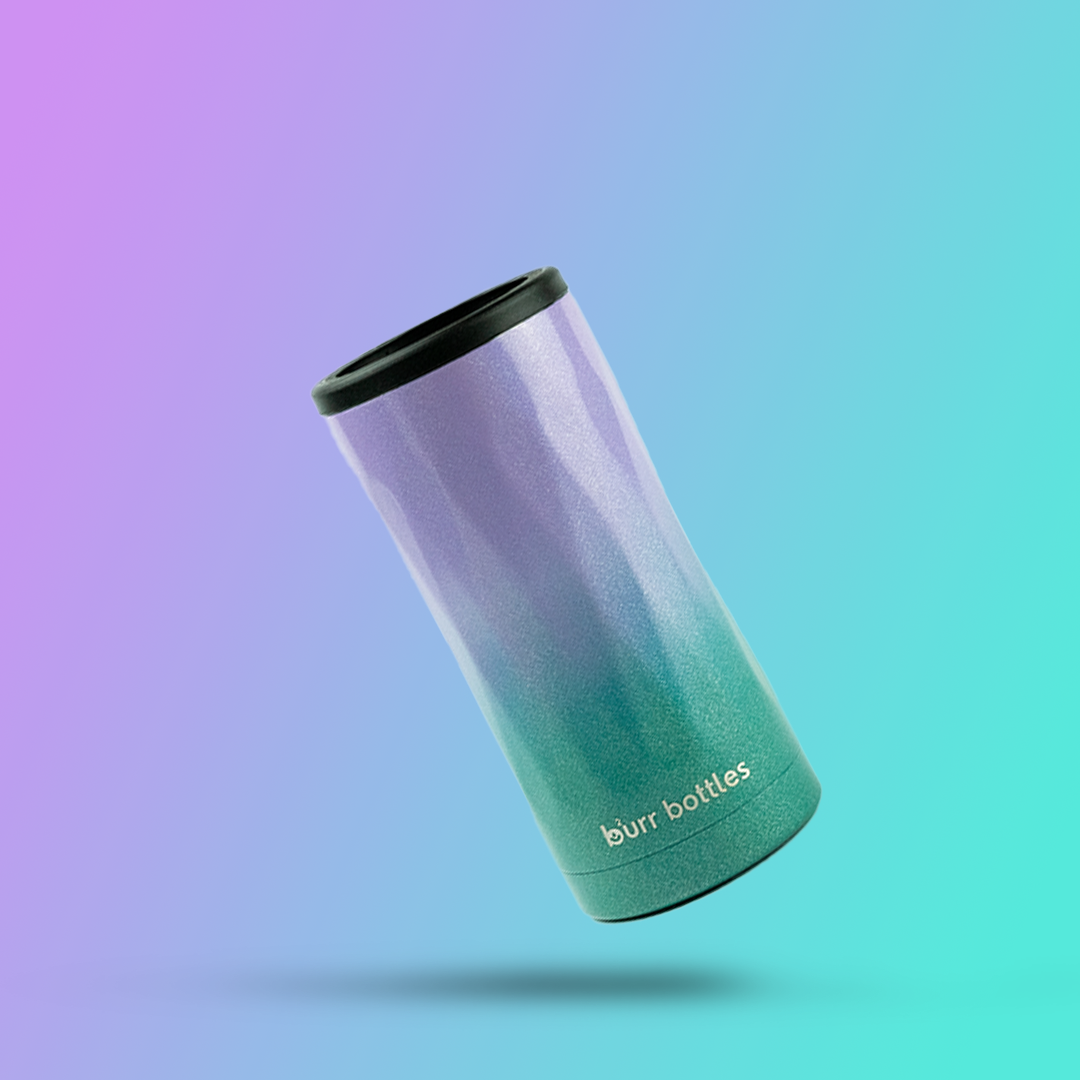 BRUMATE GLITTER MERMAID CAN COOLER