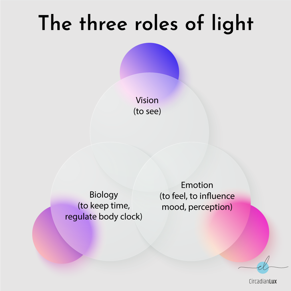The three roles of light