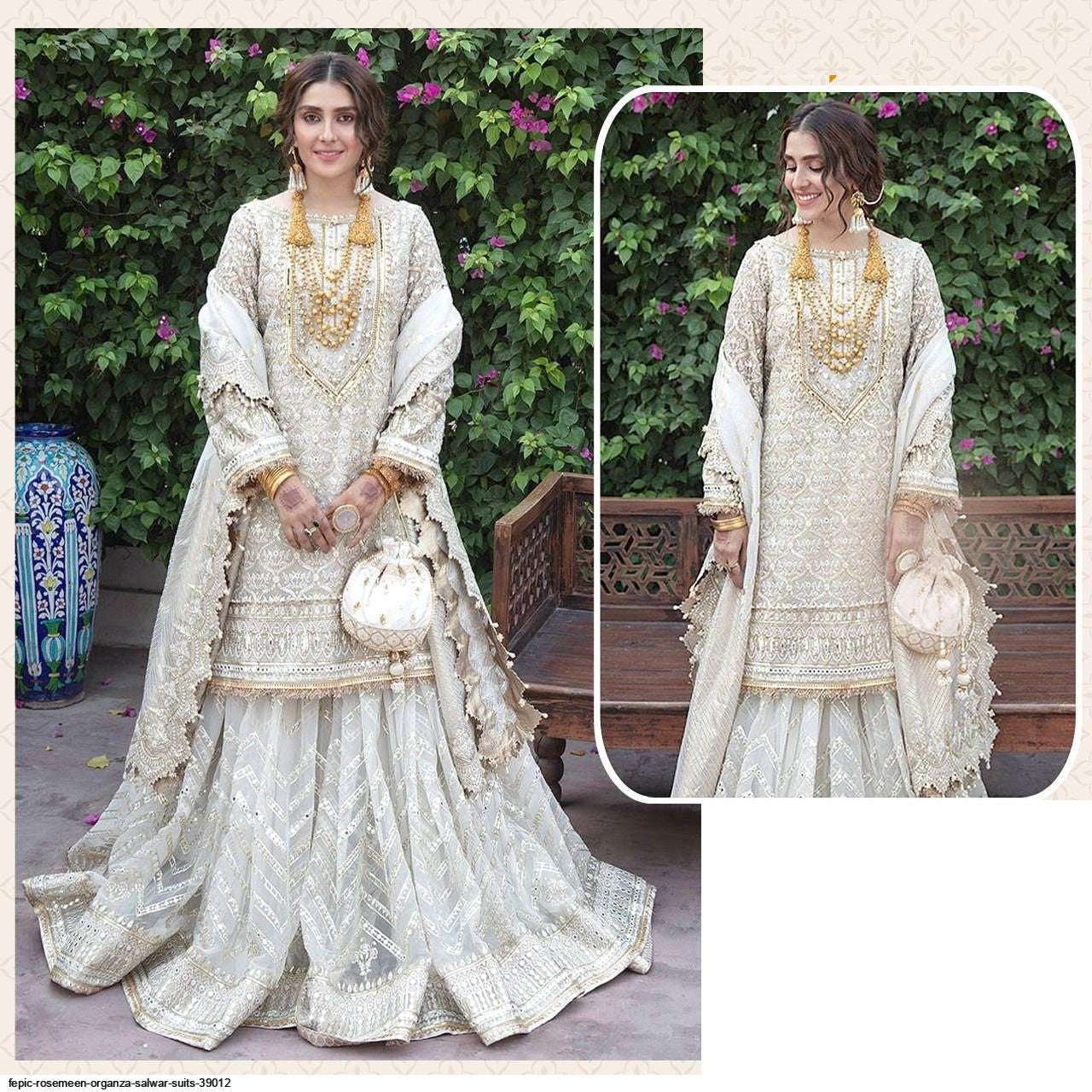 Bridal Heavy Sharara Pakistani Suit – krazy kolours