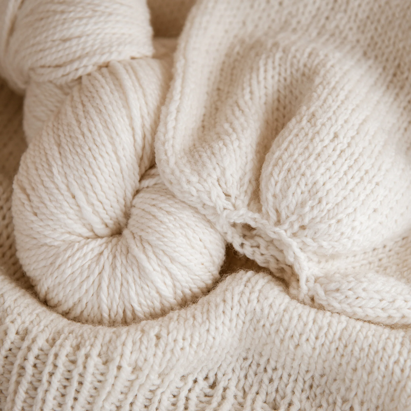 Tamworth Sweater Stone Wool Knitting Pattern – Quince & Co.
