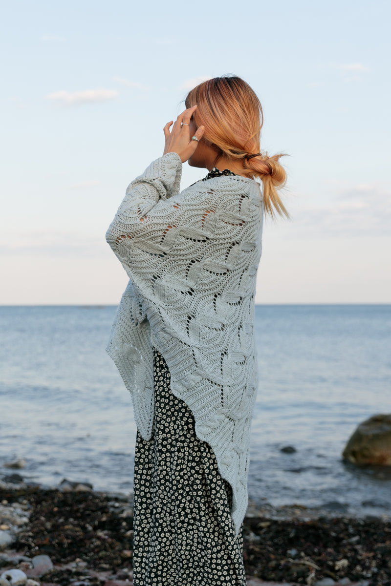 WIND AND SEA Silk Blend Knit “White”