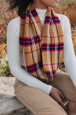 burberry scarf knitting pattern