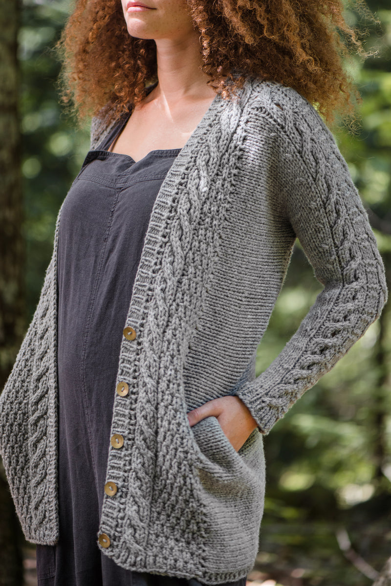 Bouldering Sweater Pattern Designed by Kirsten Hipsky – Quince & Co.