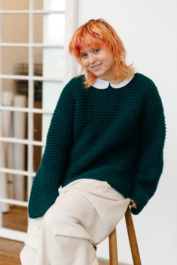 Square Waves Pullover Sweater Knitting Pattern – Quince & Co.