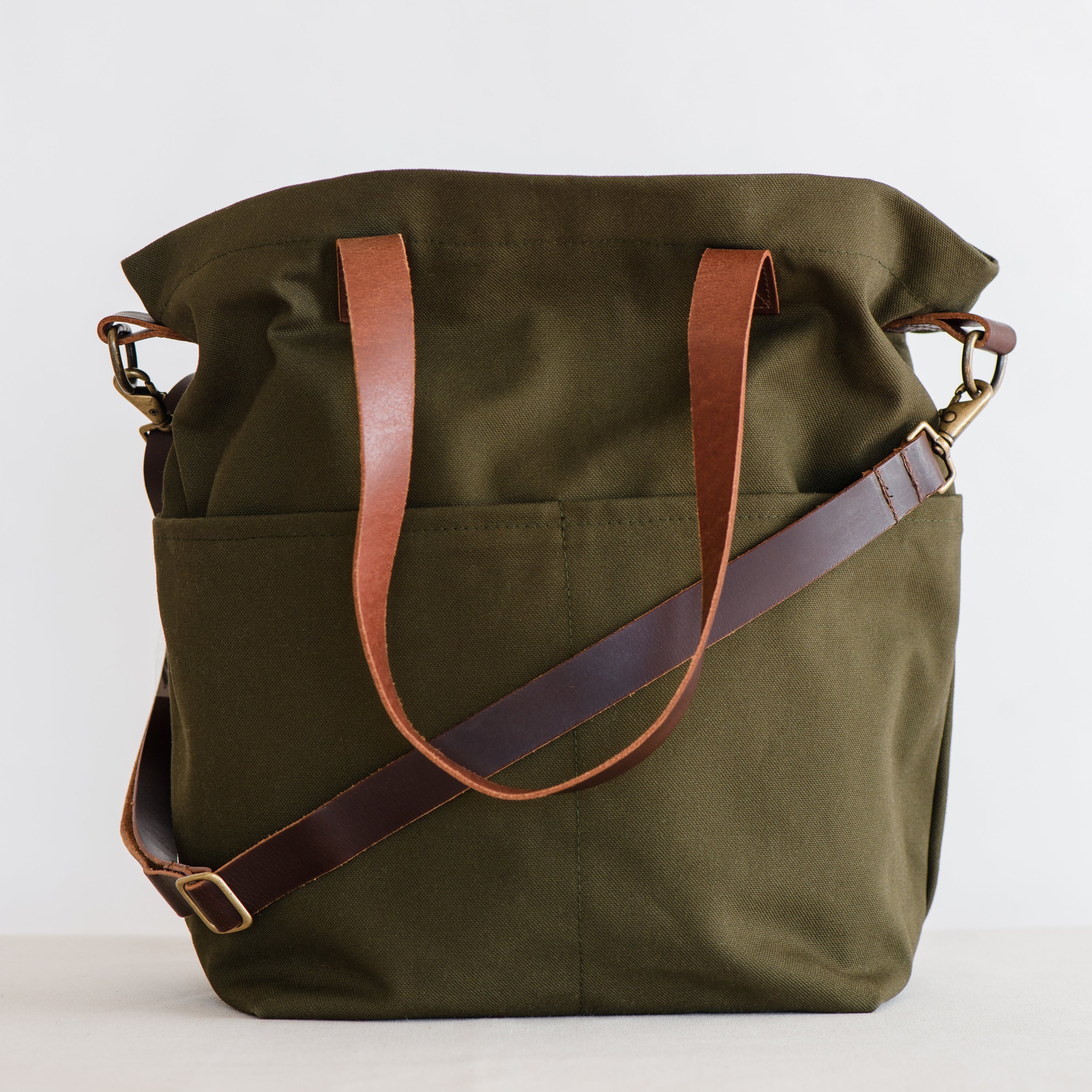 Quince & Co. Canvas Bucket Bag