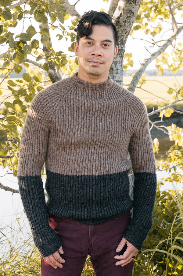 hobblebush pullover sweater knitting pattern – Quince & Co.