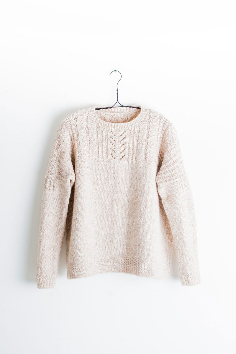 Willow Pullover Knitting Pattern by Pam Allen – Quince & Co.