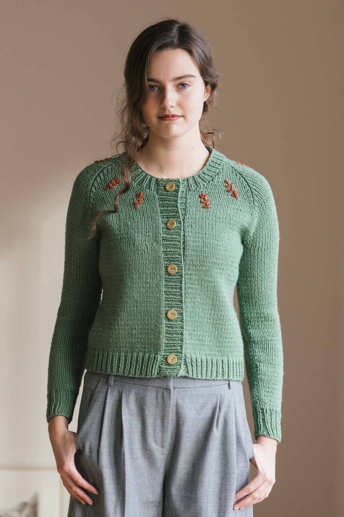 lotte cardigan knitting pattern - Quince and Co