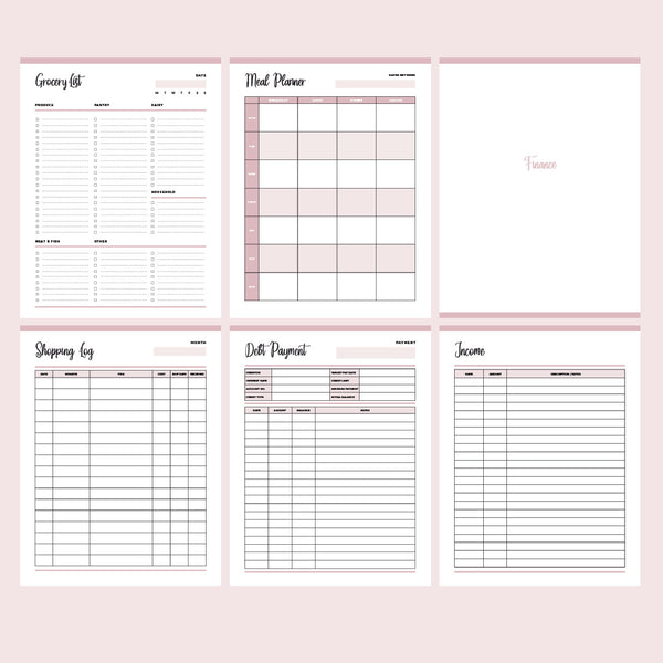 Adhd Daily Planner Printable Adhd Schedule Template