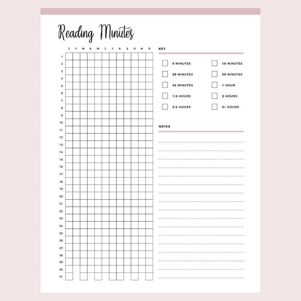 Reading Book Journal Printable 20+ Pages Instant Download – Sunshine and  Spoons Shop