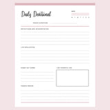 Printable Daily Devotional | Instant Download PDF | A4 & US Letter ...