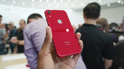 iPhone XR red rear