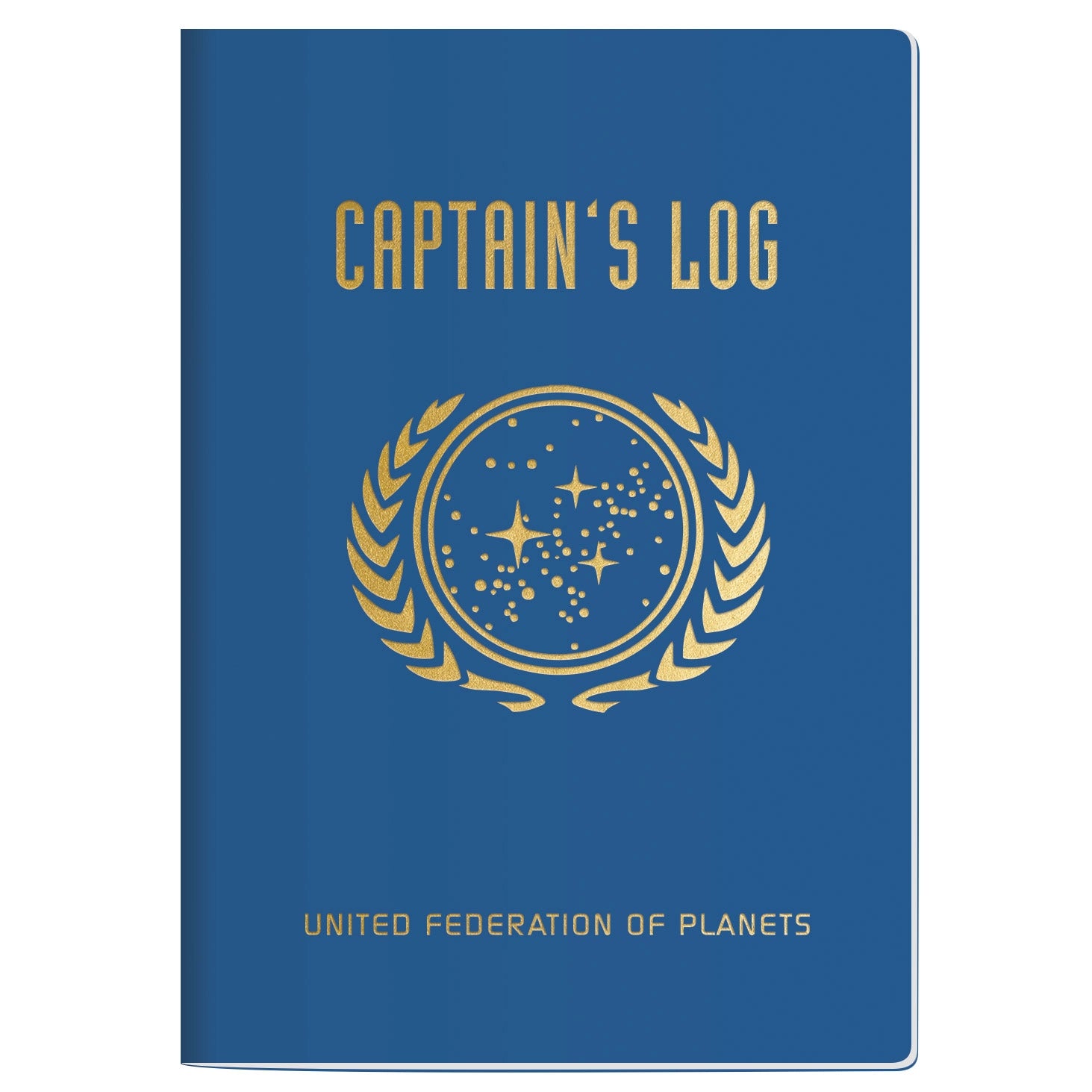 Full-Size Captain's Log Star Trek Notebook