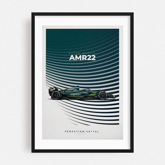 🥇 Alonso Poster Aston Martin Formula 1