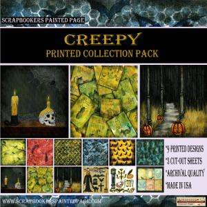 Creepy Scrapbook Collection