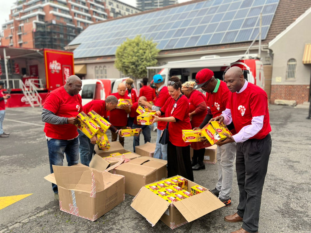 Representatives of Cape Town radio station Heart FM delivered 240 pairs of school shoes donated by Bata South Africa to the Salesian Institute Youth Projects