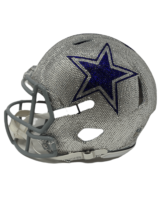 dallas cowboys crystal helmet