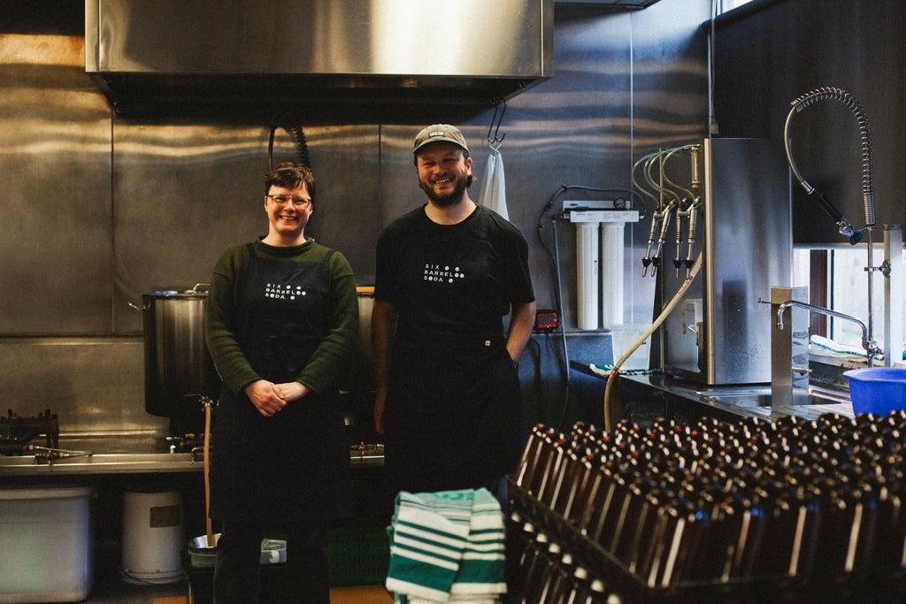 six barrel soda ethical aprons