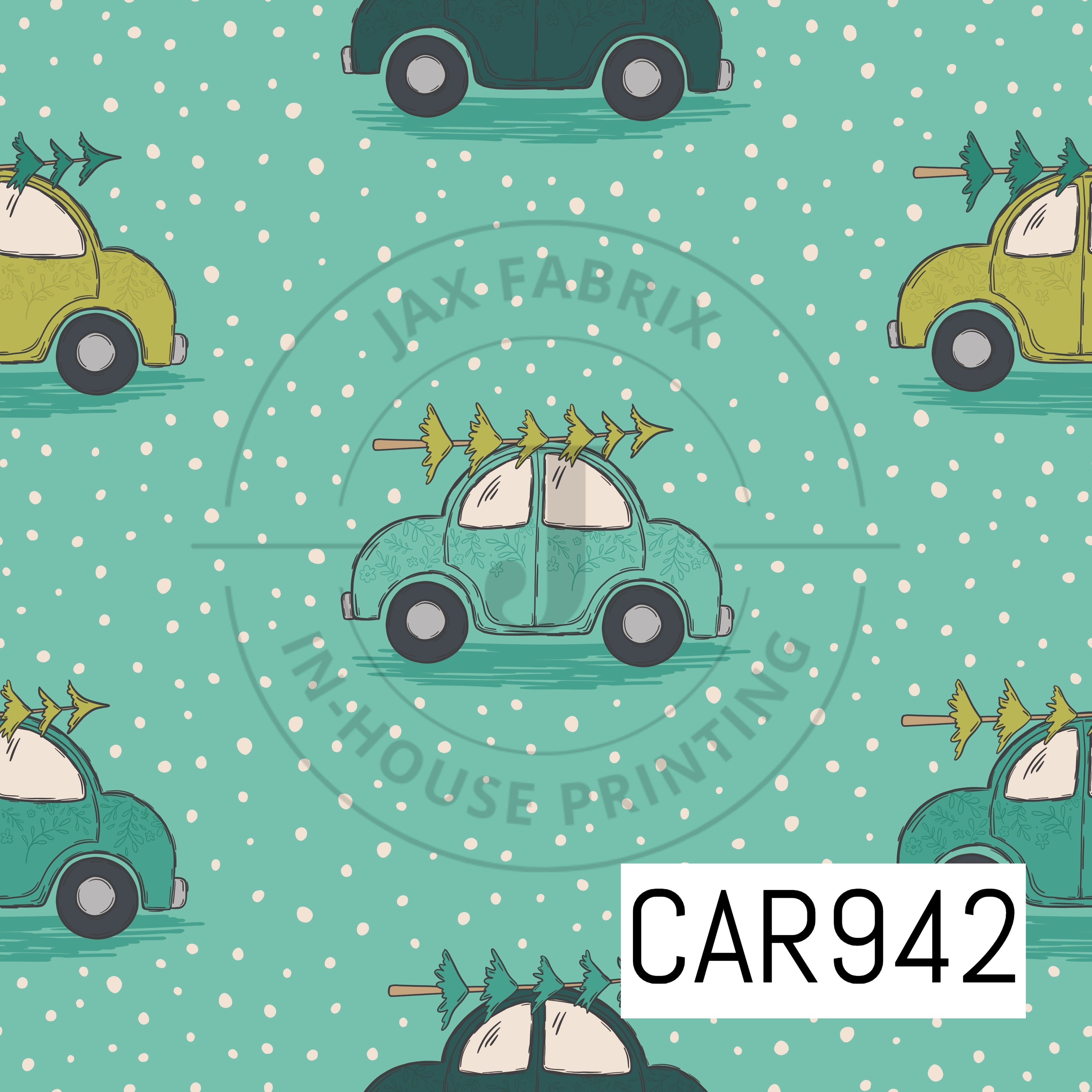 Whimsical Winter Cars CAR942