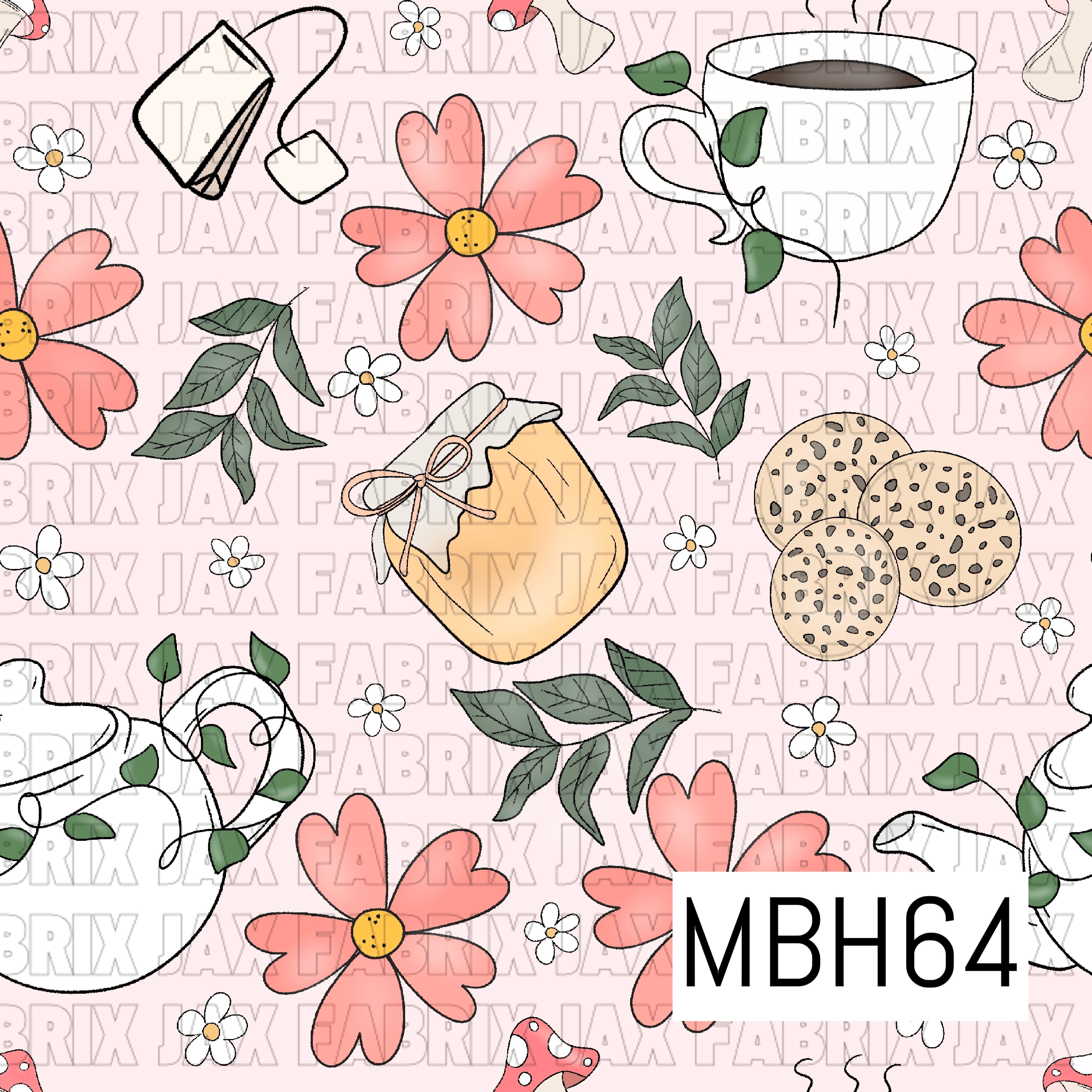 Tea Time Pink MBH64
