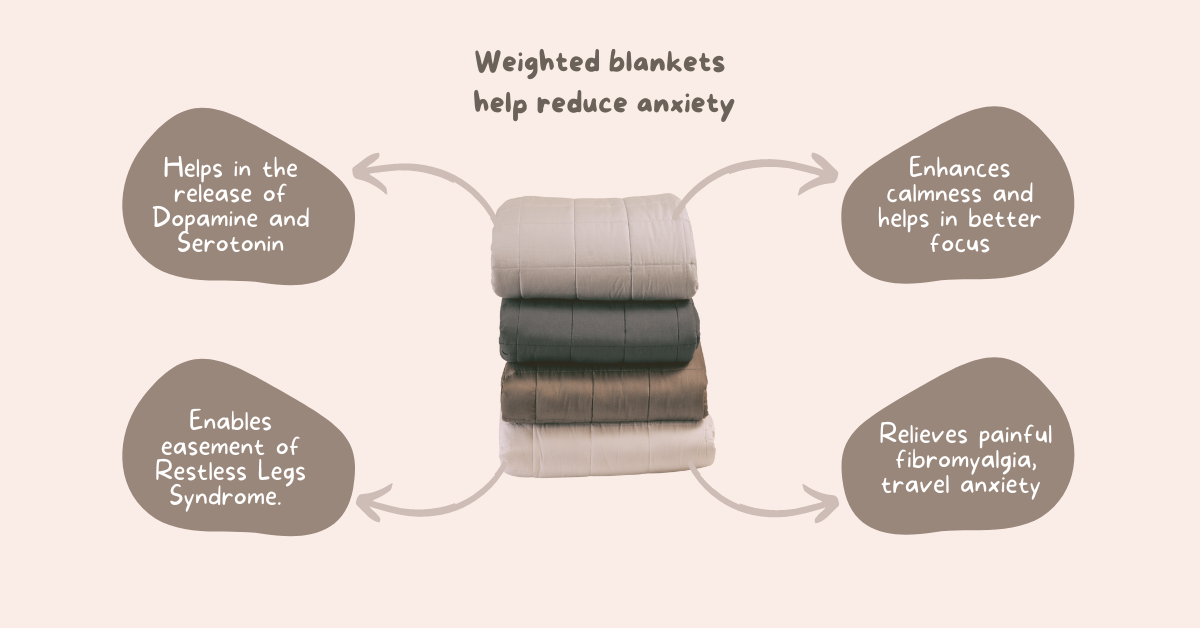 Benefits of weighted blankets