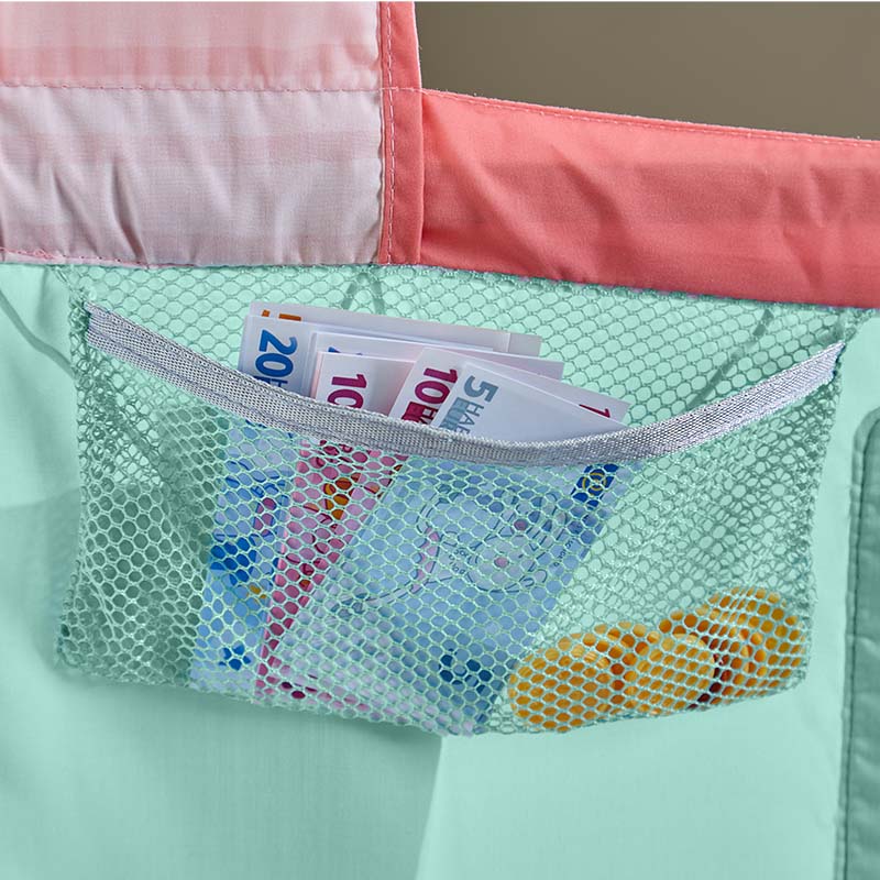 HABA Hanging Play Store basket with money