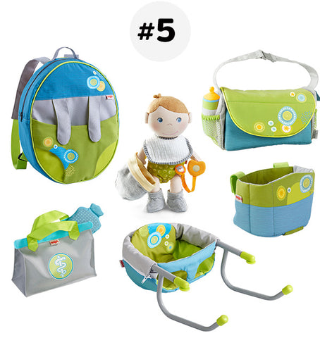 Maxime on the Go: Deluxe Baby Doll Bundle