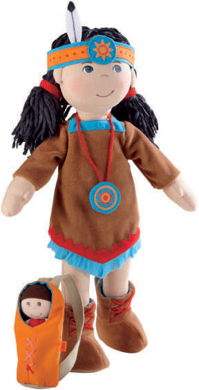 HABA doll collection grows with new American Indian Doll Sihu and