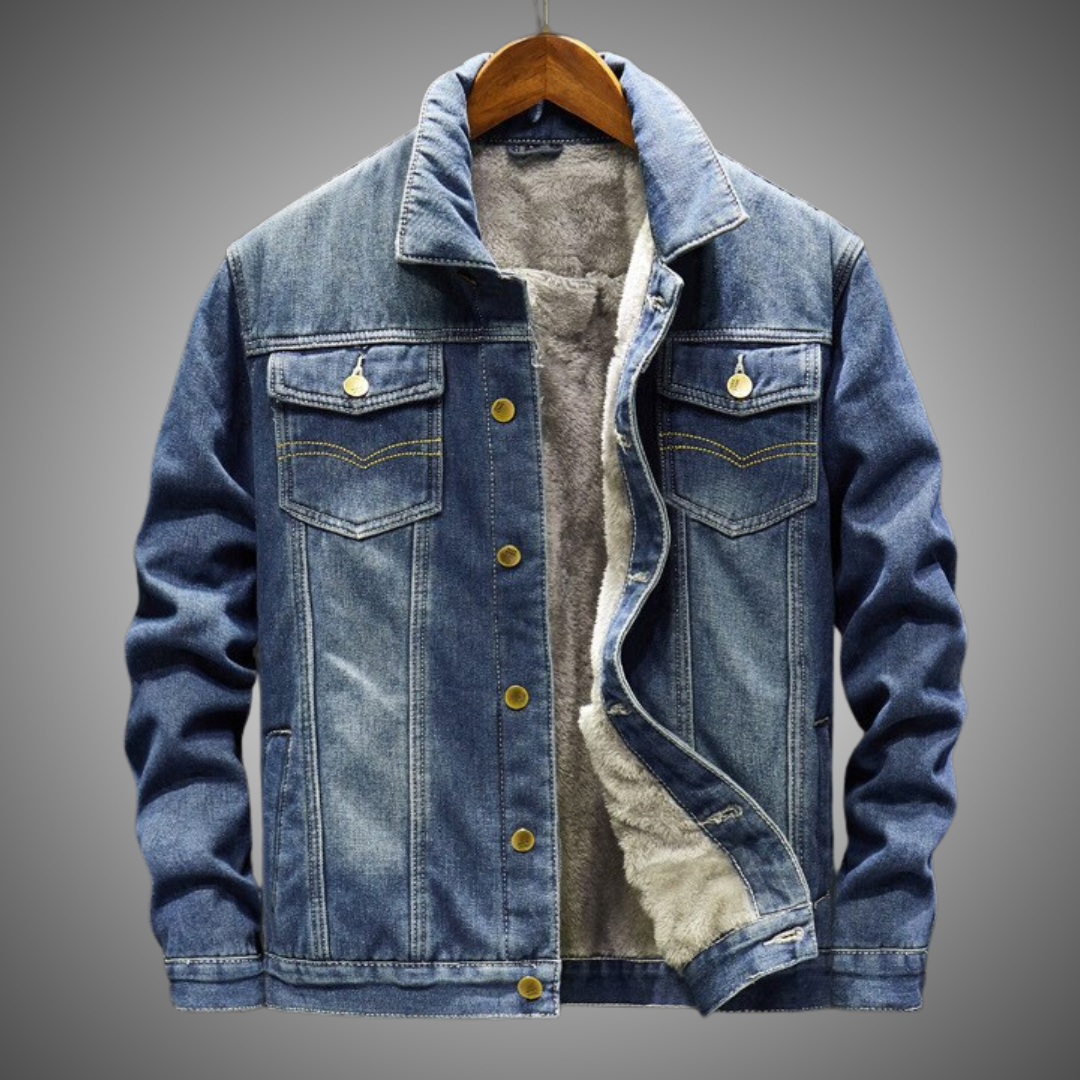 stein CASHMERE DENIM FLY FRONT JACKET+webdev.ilkom.unsri.ac.id