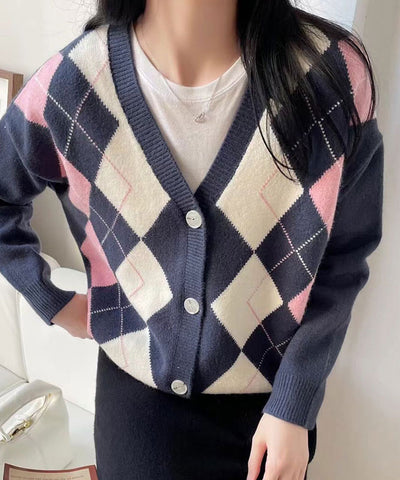 ファッション怠惰なカレッジセーター秋の韓国の新スタイルルーズニットセータージャケット潮