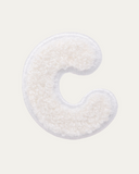 letter C alphabet patch